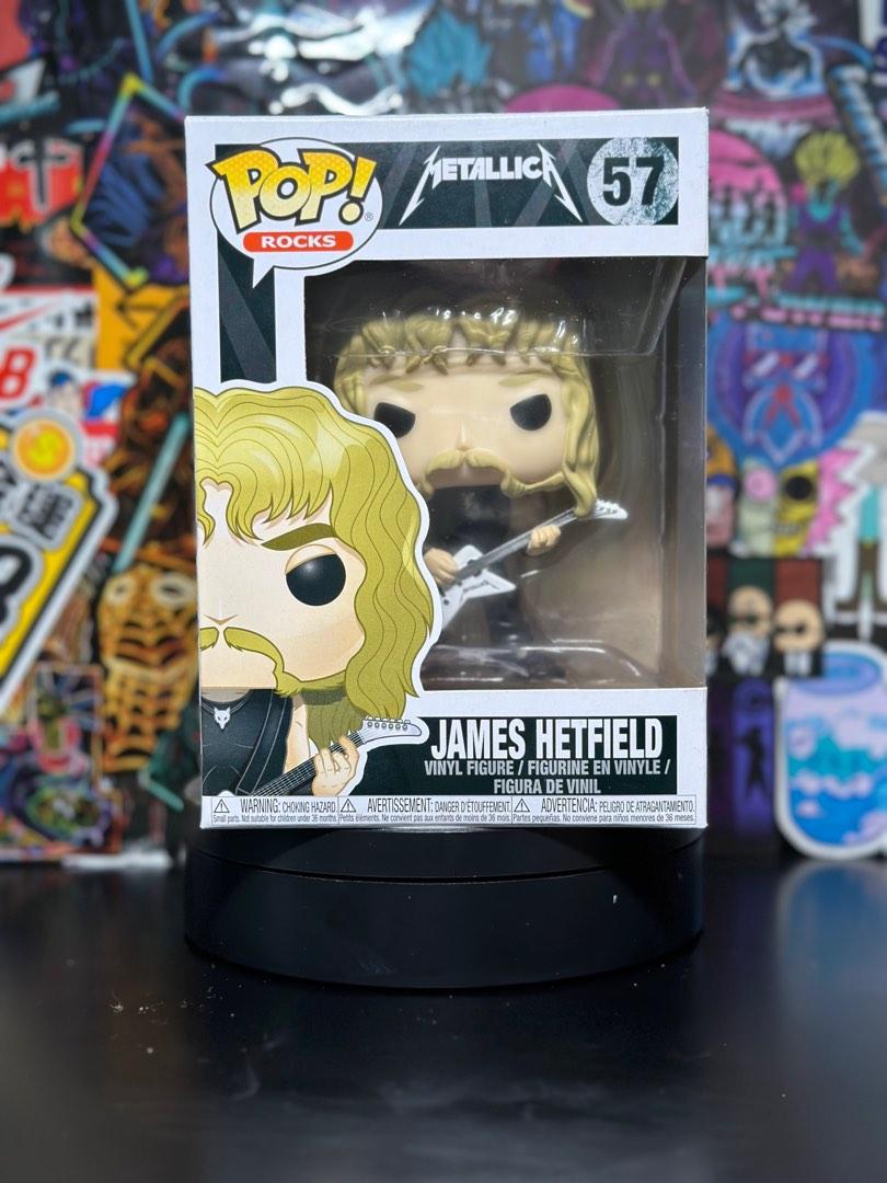 Funko Pop! Rocks#57: Metallica - James Hetfield, Hobbies & Toys