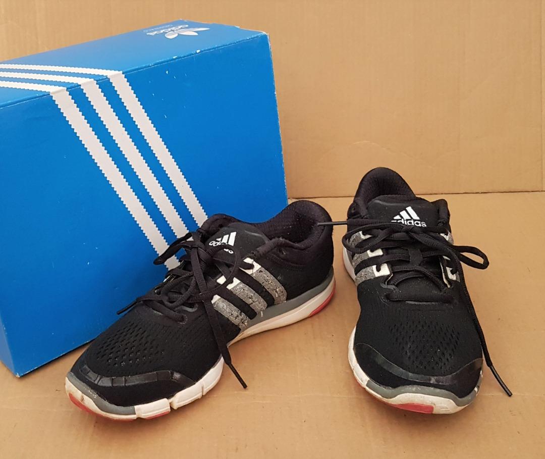 Adidas Adipure 360.2 Black Running Shoes US 8 UK 6.5 EUR 40 Active Lifestyle Trainers Sneakers Designer 3 stripes Adidas Original Y2K