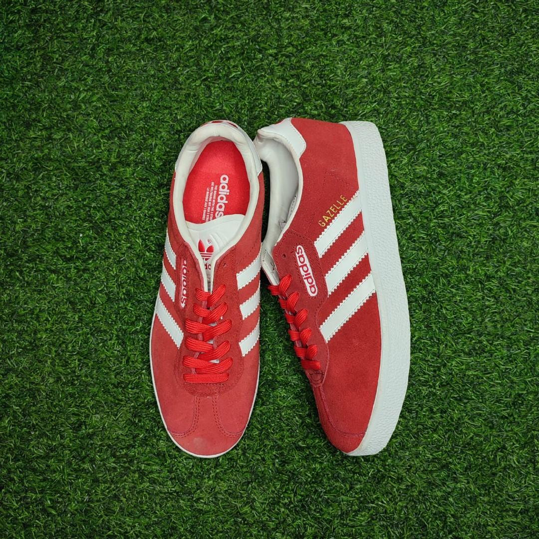 ADIDAS GAZELLE SUPER RED WHITE