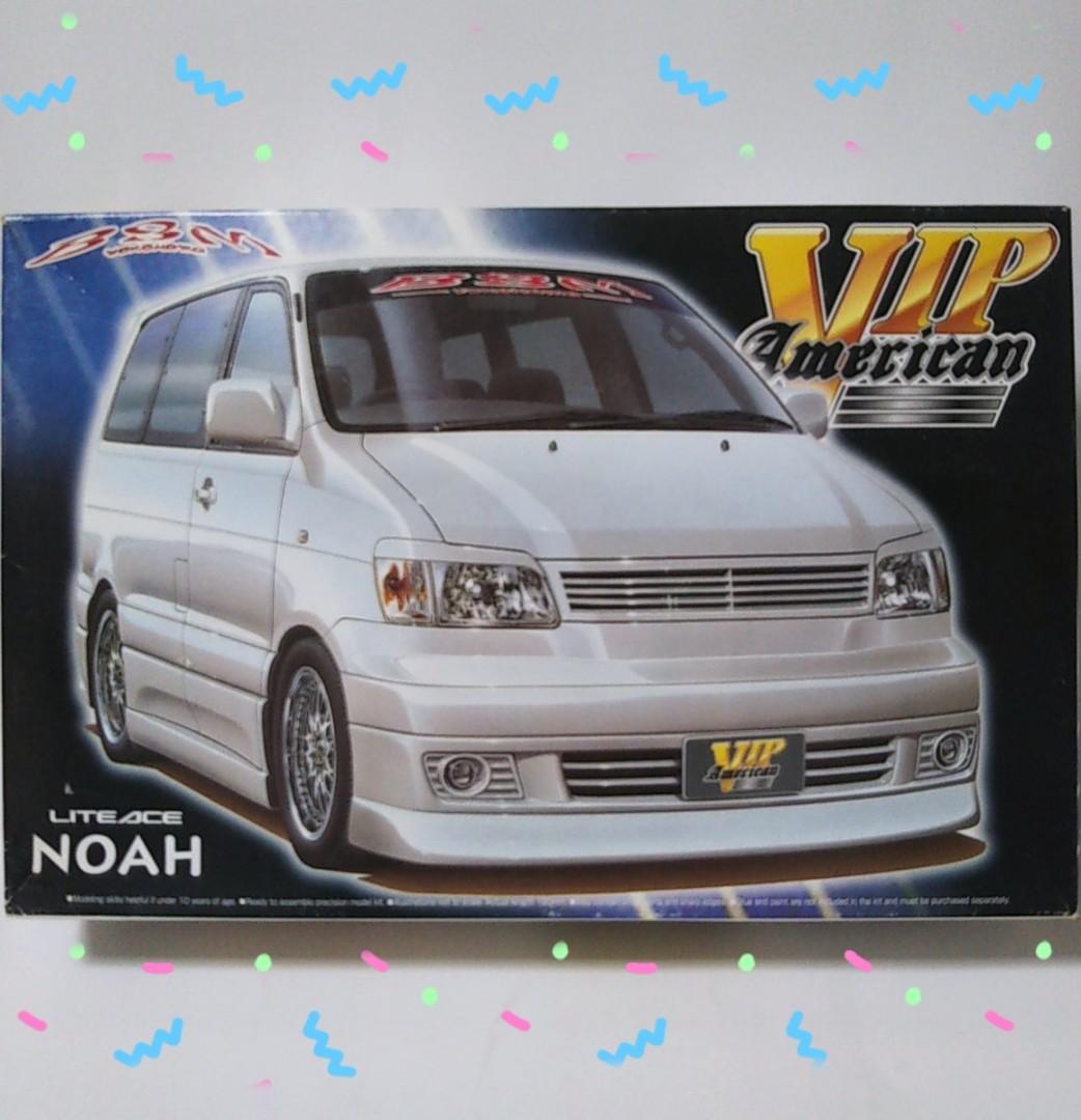 清屋‼️青島文化AOSHIMA 1/24 TOYOTA LITEACE NOAH VIP AMERICAN