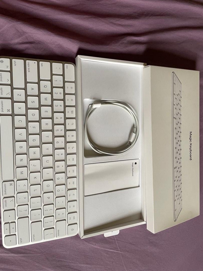 Apple magic keyboard (2021) COMPLETE WITH BOX AND ORIG CABLE, Computers ...