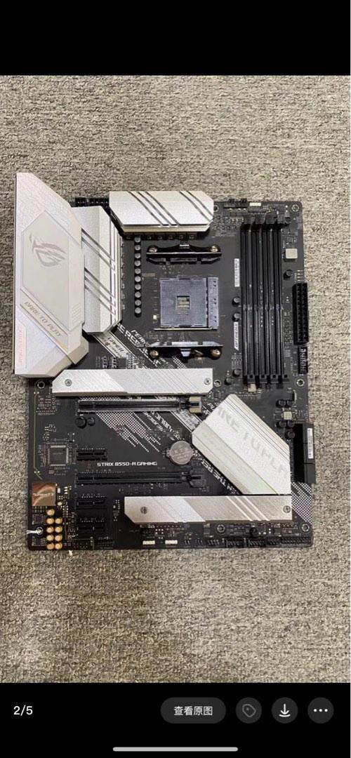 ROG STRIX B550-A GAMING (White), Computers & Tech, Parts & Accessories,  Computer Parts on Carousell