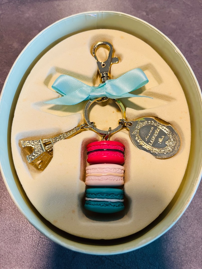 Authentic Laduree Macaron Keychain Women s Fashion Watches Accessories Other Accessories on Carousell