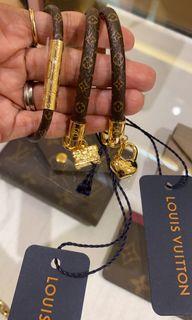 Authentic Louis Vuitton Crazy in Lock Charm Bracelet