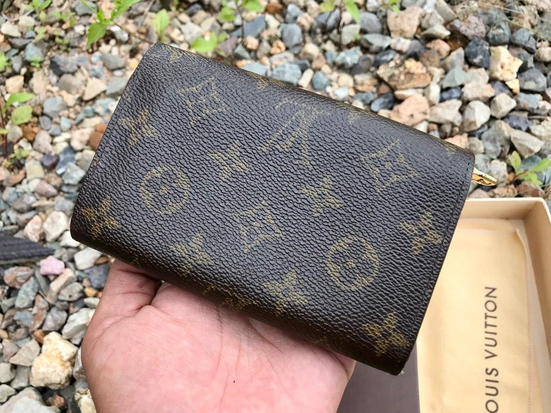 Authentic Louis Vuitton Black Monogram Shadow Calf Leather Wallet