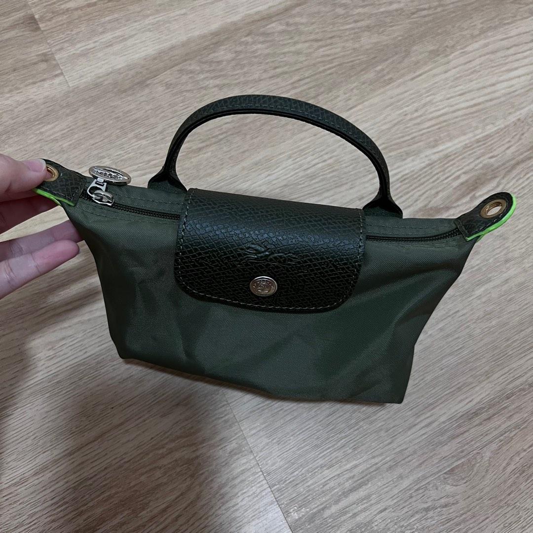 longchamp mini pouch with sling, Luxury, Bags & Wallets on Carousell