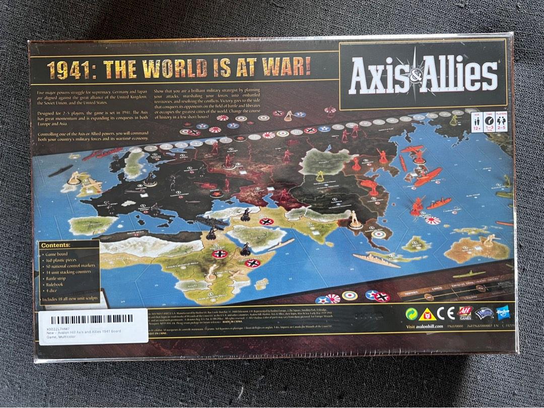 Axis and Allies 1941, Hobbies & Toys, Toys & Games on Carousell