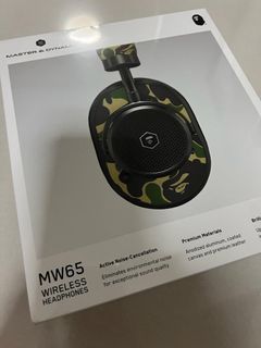 BAPE X MASTER&DYNAMIC CAMO MW65 M A BATHING APE Bape x MASTER