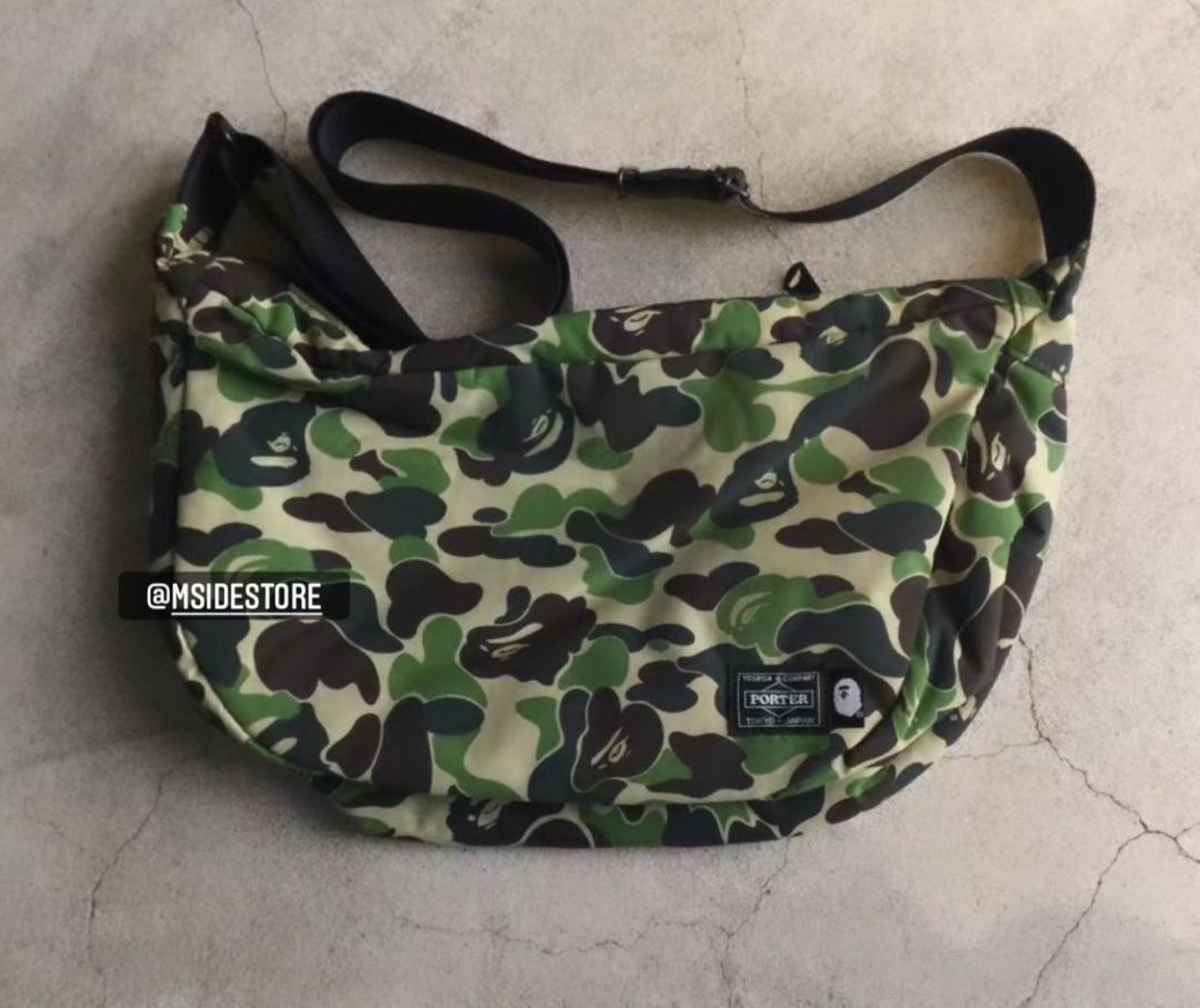BAPE X PORTER ABC CAMO SHOULDER BAG