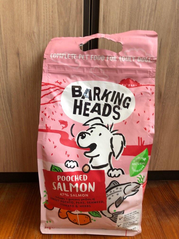 Barking Heads (Poached Salmon), Pet Supplies, Pet Food on Carousell