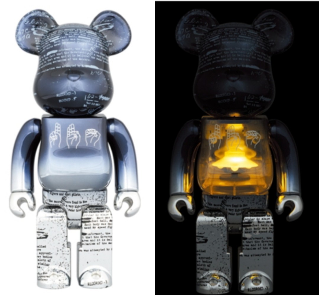 預訂 非官方 定制款 LV x nigo x BEARBRICK 1000%