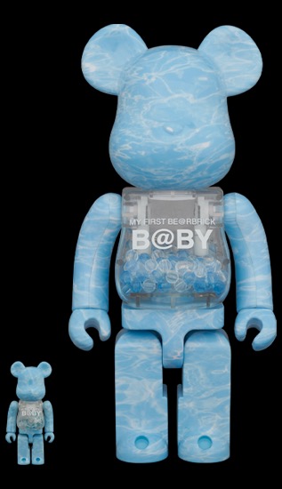 MY FIRST BEARBRICK BABY WATER CREST 400％