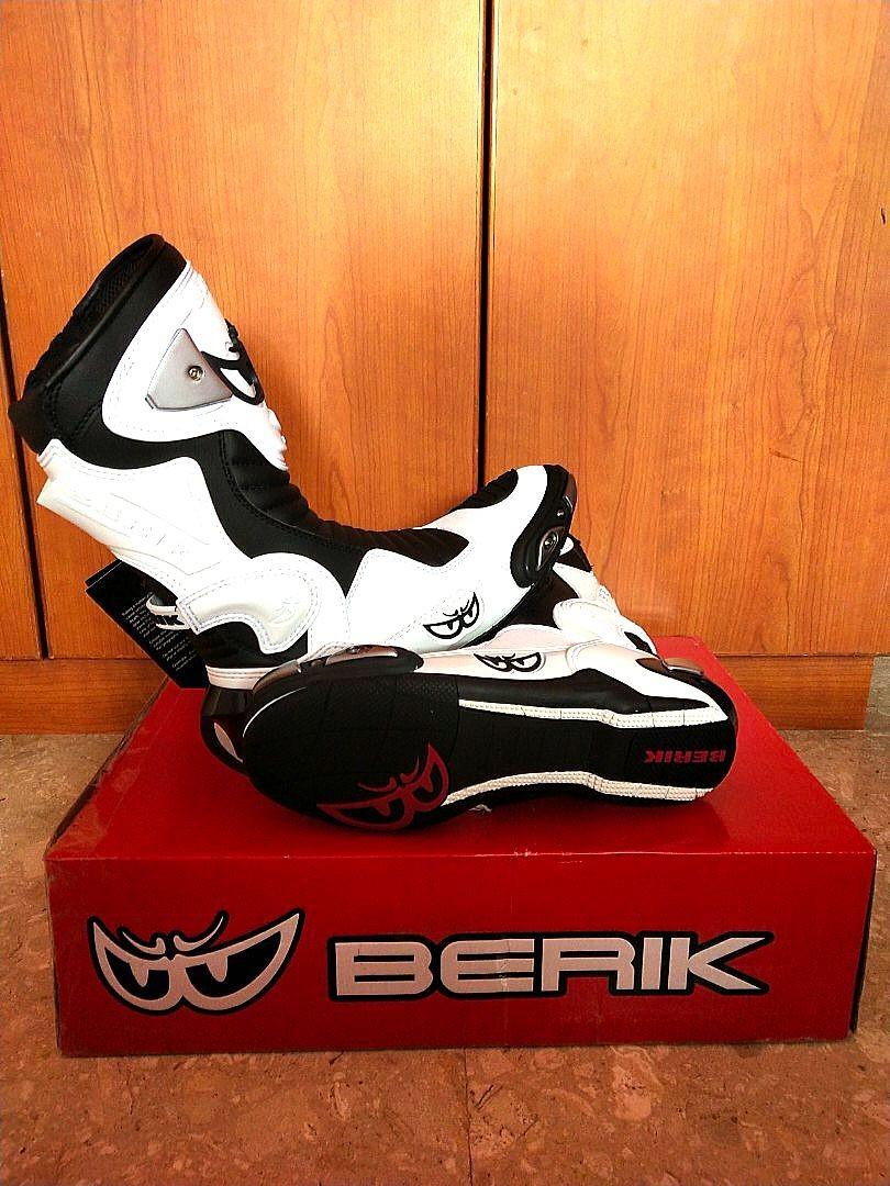 Berik Race GPX Boots 44 Motorcycles Motorcycle Apparel on Carousell