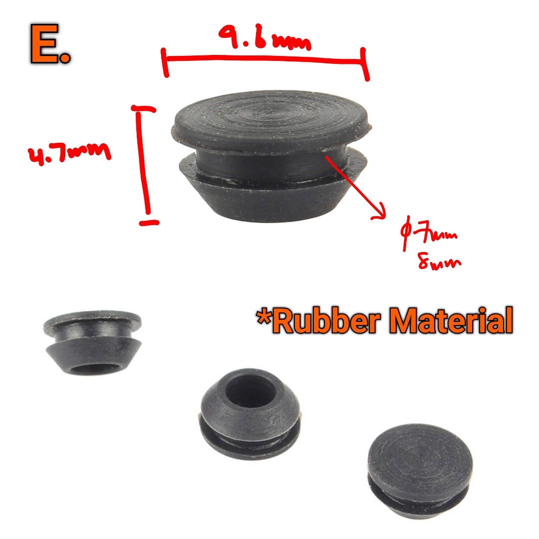 Bike Frame Hole Cover Plug Cap Blind Plug Silicon Rubber Wireless Di2