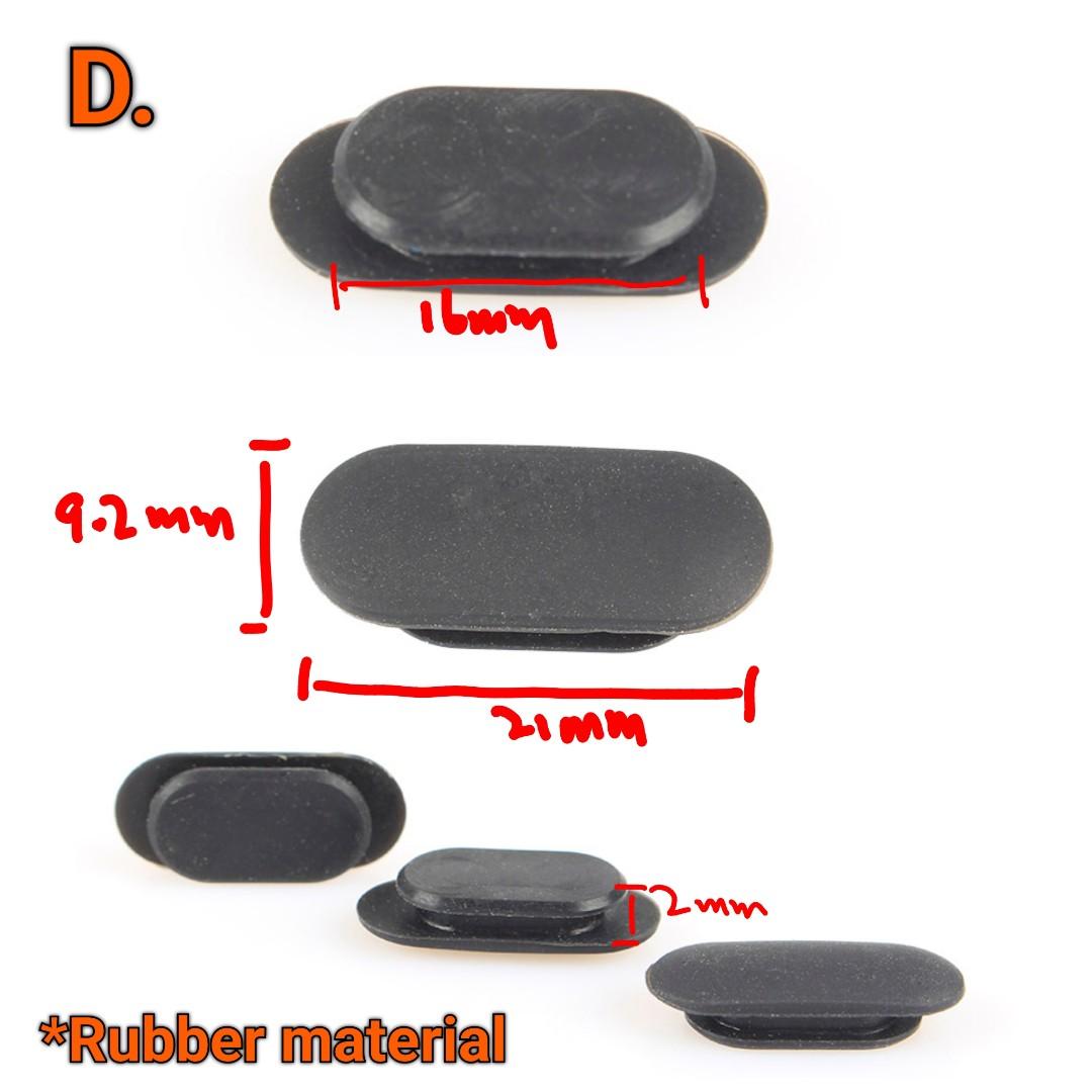 Frame Tube Hole Plugs, Motorcycle Frame Hole Cover Caps Plug Kits For