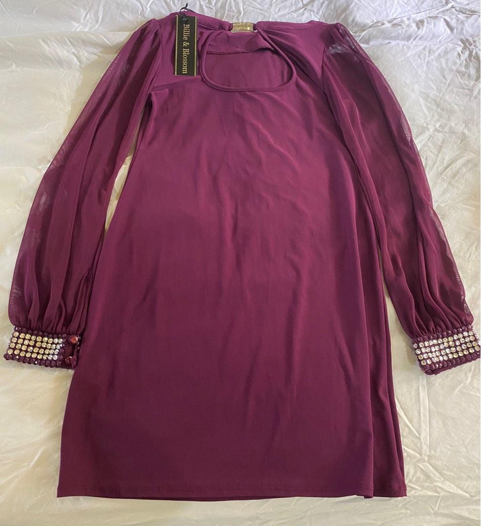 Billie and blossom purple best sale dress