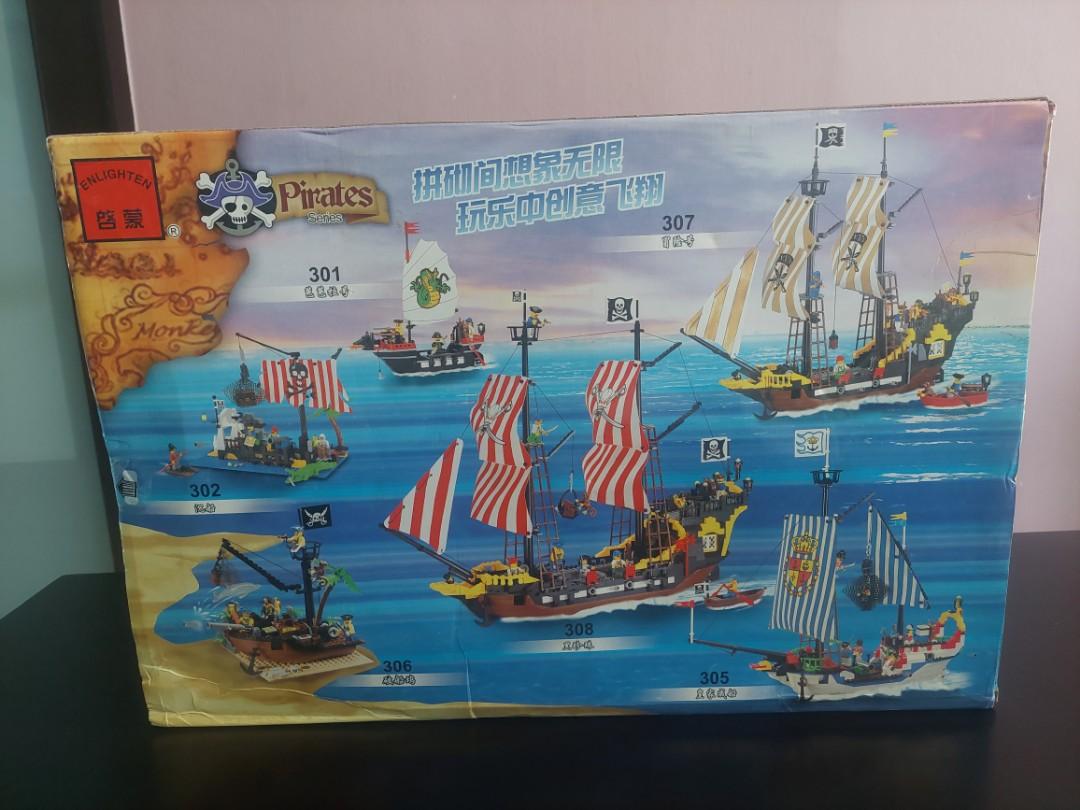 Black Pearl Pirate Ship, Hobbies & Toys, Toys & Games on Carousell