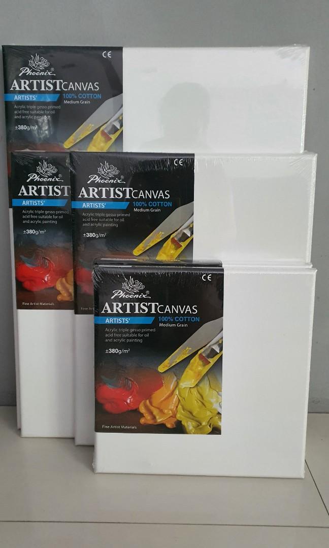 Blank Canvas for painting, Hobbies & Toys, Stationery & Craft, Art & Prints on Carousell