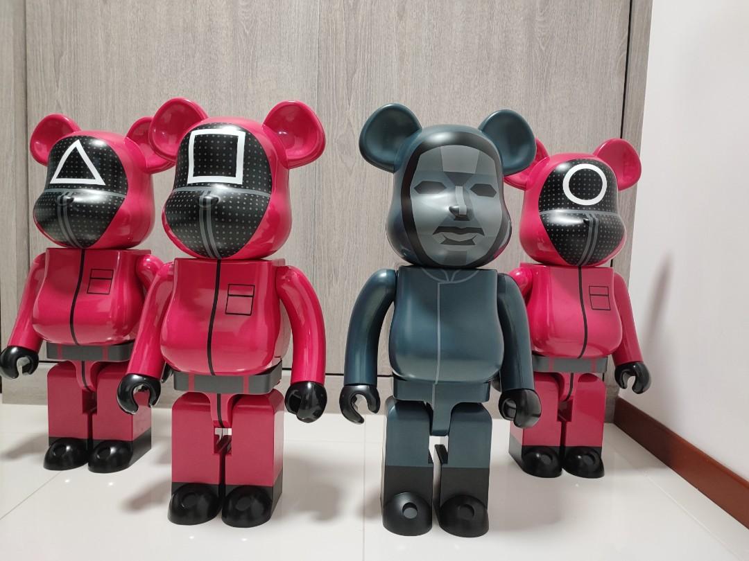 BE@RBRICK SQUID GAME(イカゲーム)GUARD 「△」 MEDICOM TOY - BE@RBRICK SQUID GAME(イカゲーム) GUARD 3個セット の