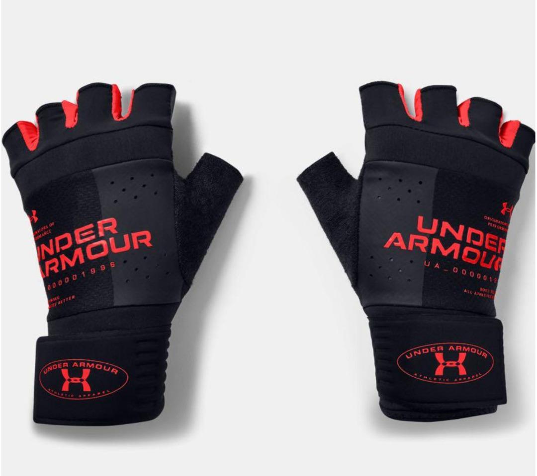 Gym gloves under armour best sale