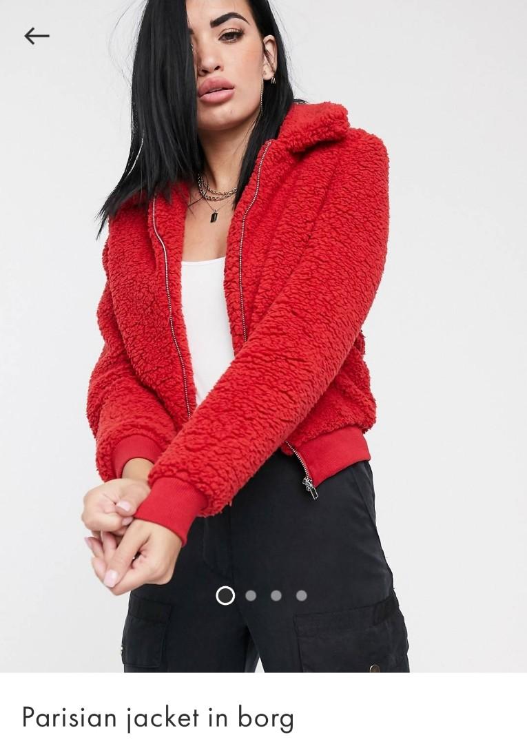 Borg jacket (Category: Coats, Jackets and Outerwear) located in Singapore. Submitted by carmenooo (Listing ID 1193767360, Image 3). Description: Never worn..