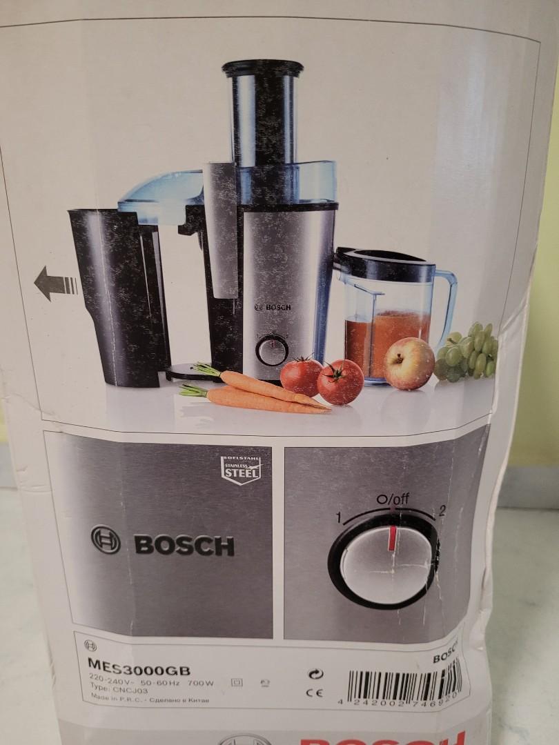 BOSCH 700W XXL Juicer Machine, TV & Home Appliances, Kitchen Appliances