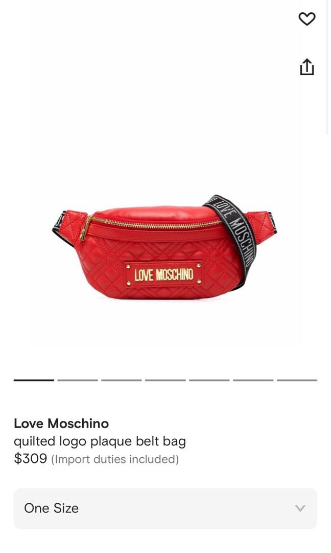 Moschino bum bag 2025 fake