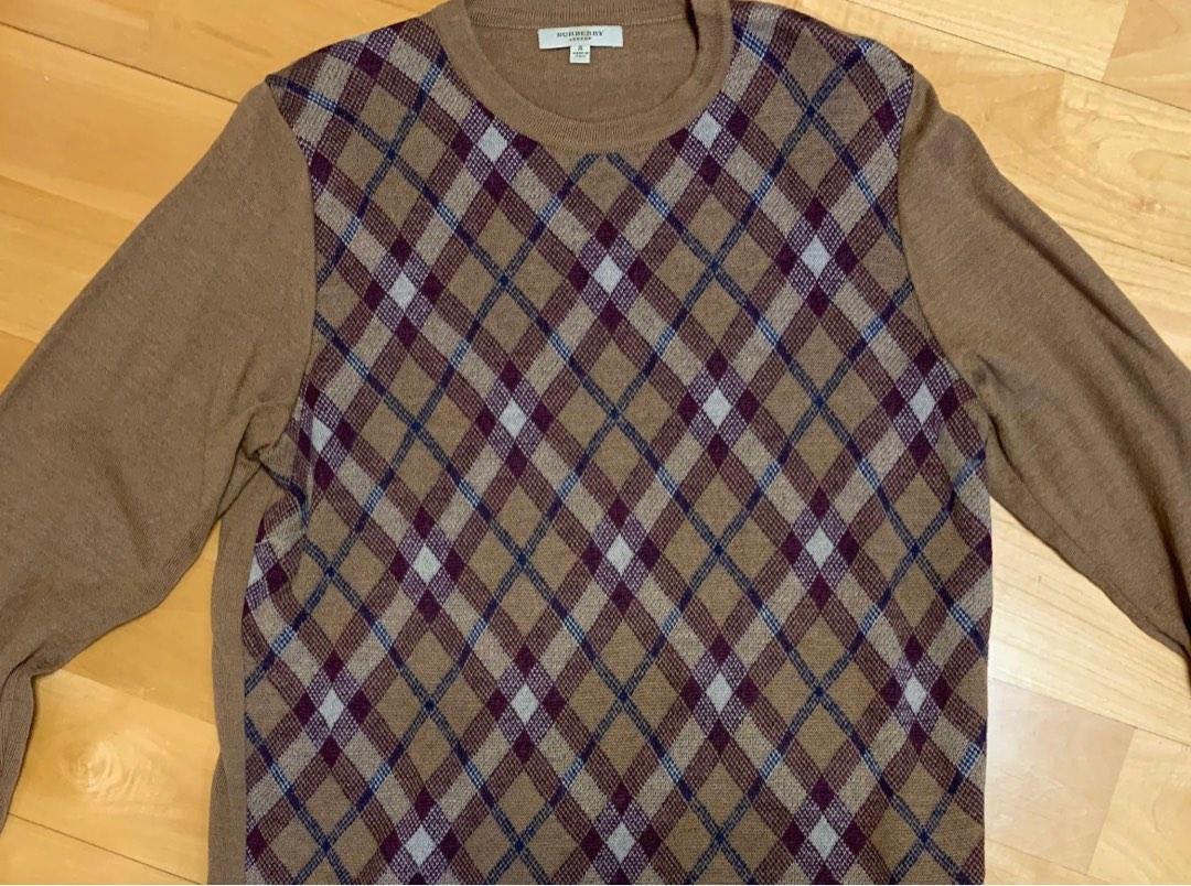Men shop burberry sweater
