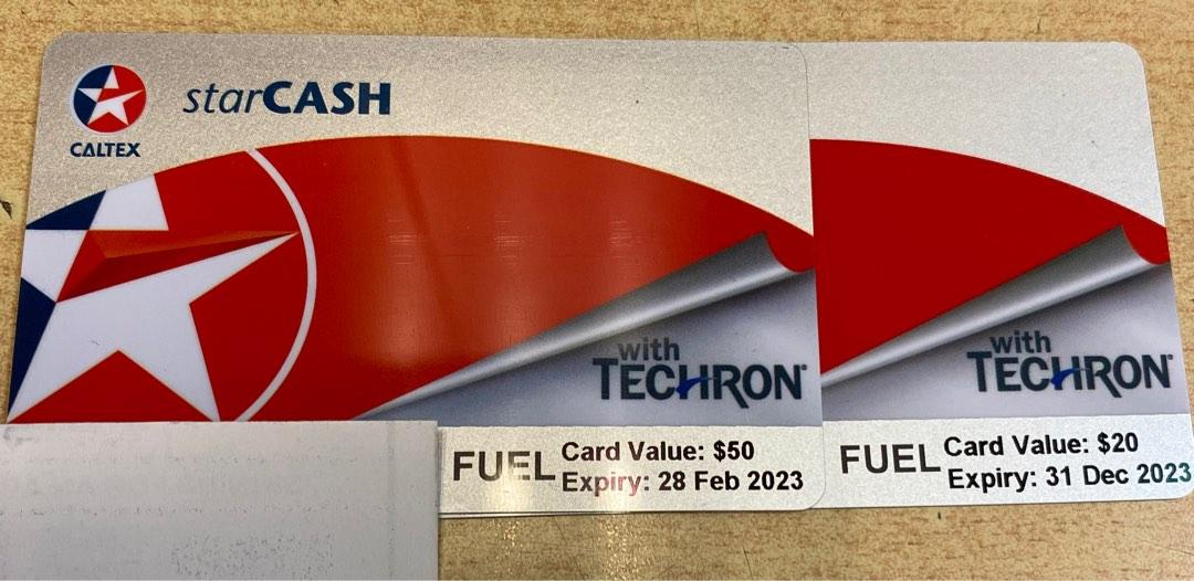 Caltex gift card sale