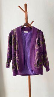 Cardigan Ungu