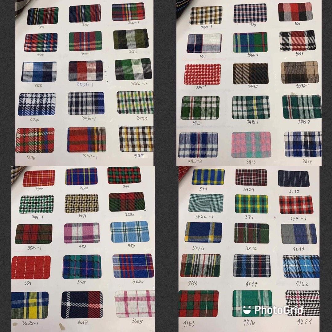 Checkered for Uniforms (Category: Table Linen & Textiles) located in Manila. Submitted by meguizoang51092 (Listing ID 1193683695, Image 2). Description: 70 yards laman ng isang rolyo sa halagang ₱4,200 pesos only.
