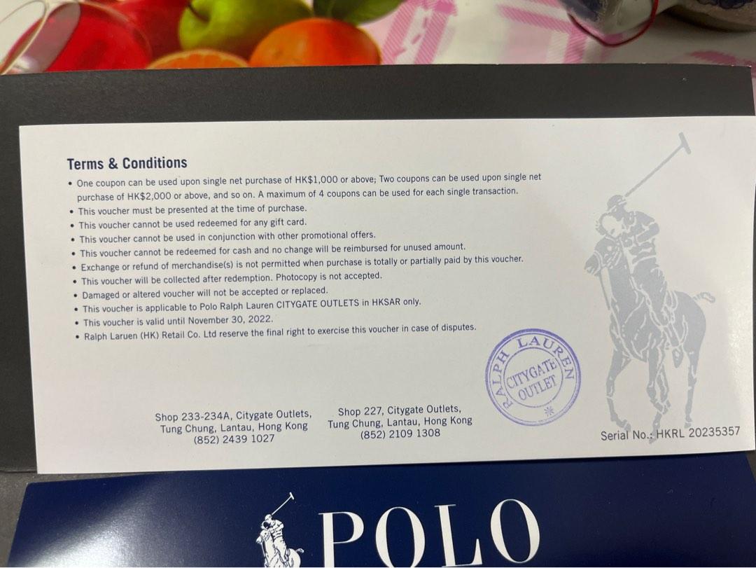 Ralph lauren citygate clearance
