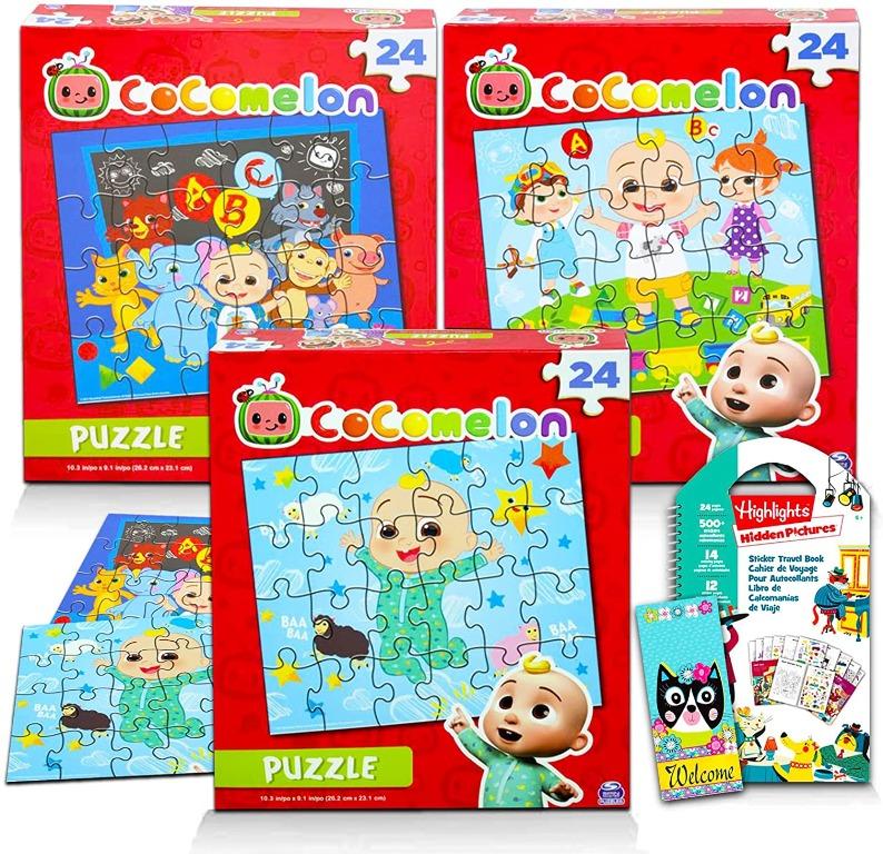 Cocomelon Premier 48 Pc Puzzle Set for Kids - Cocomelon Party Supplies ...