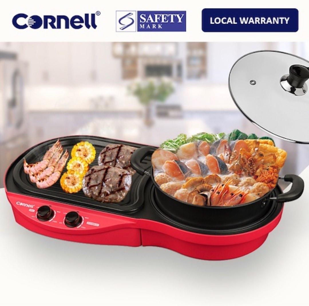 Cornell Table Top Grill with Hotpot, TV & Home Appliances, Kitchen