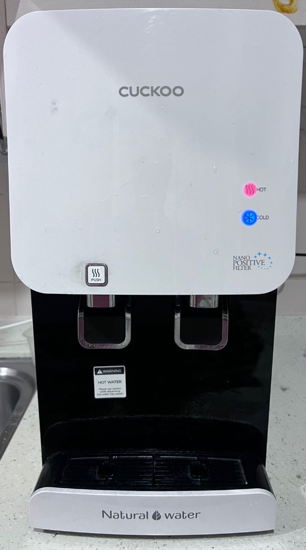 Cuckoo water dispenser hot and cold with 2 year warranty and Free