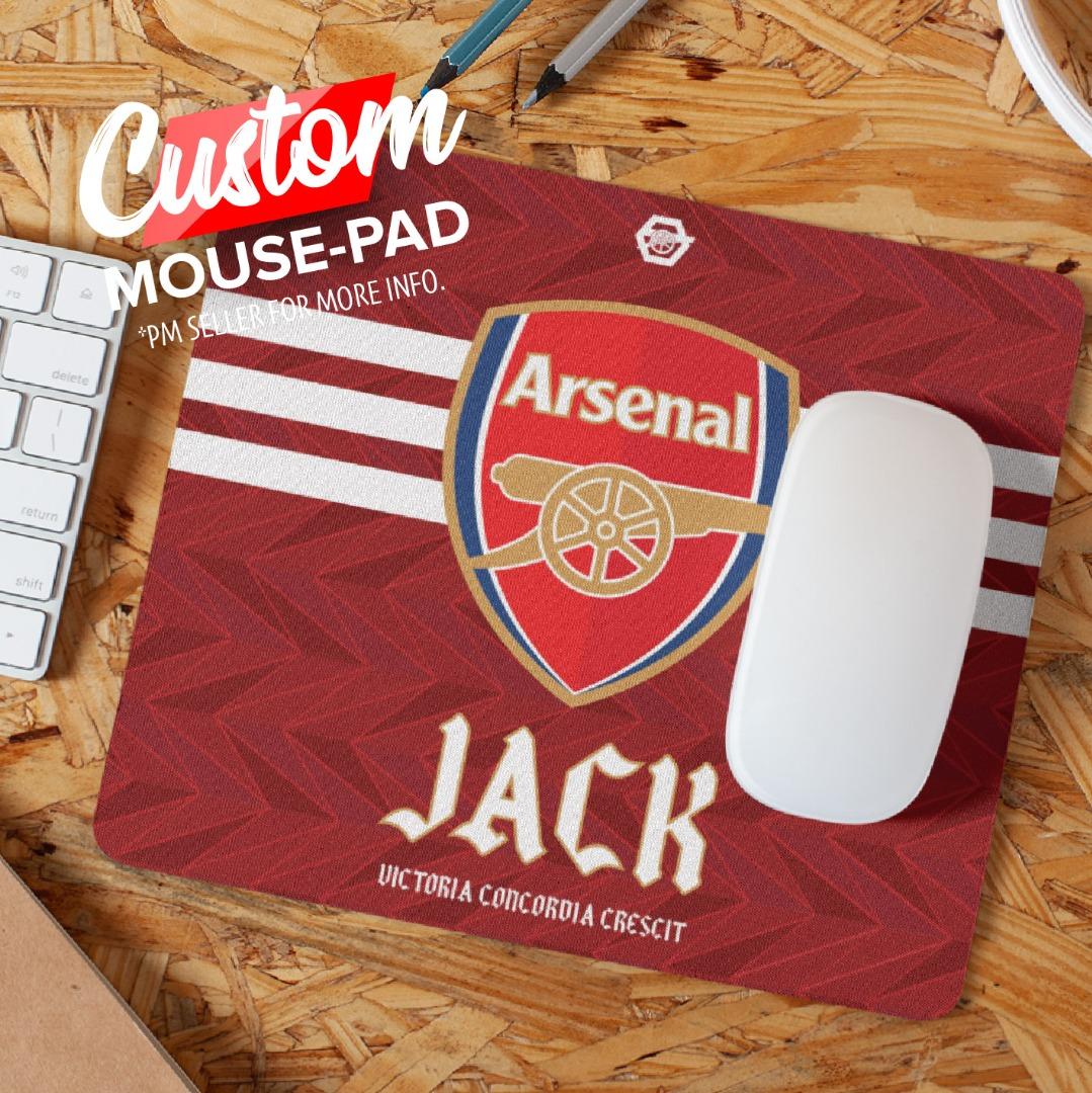 Custom MousePad Print Custom with Name & Number 1 Day to Ship Fast