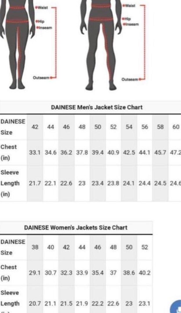 Dainese new arrivals size 50