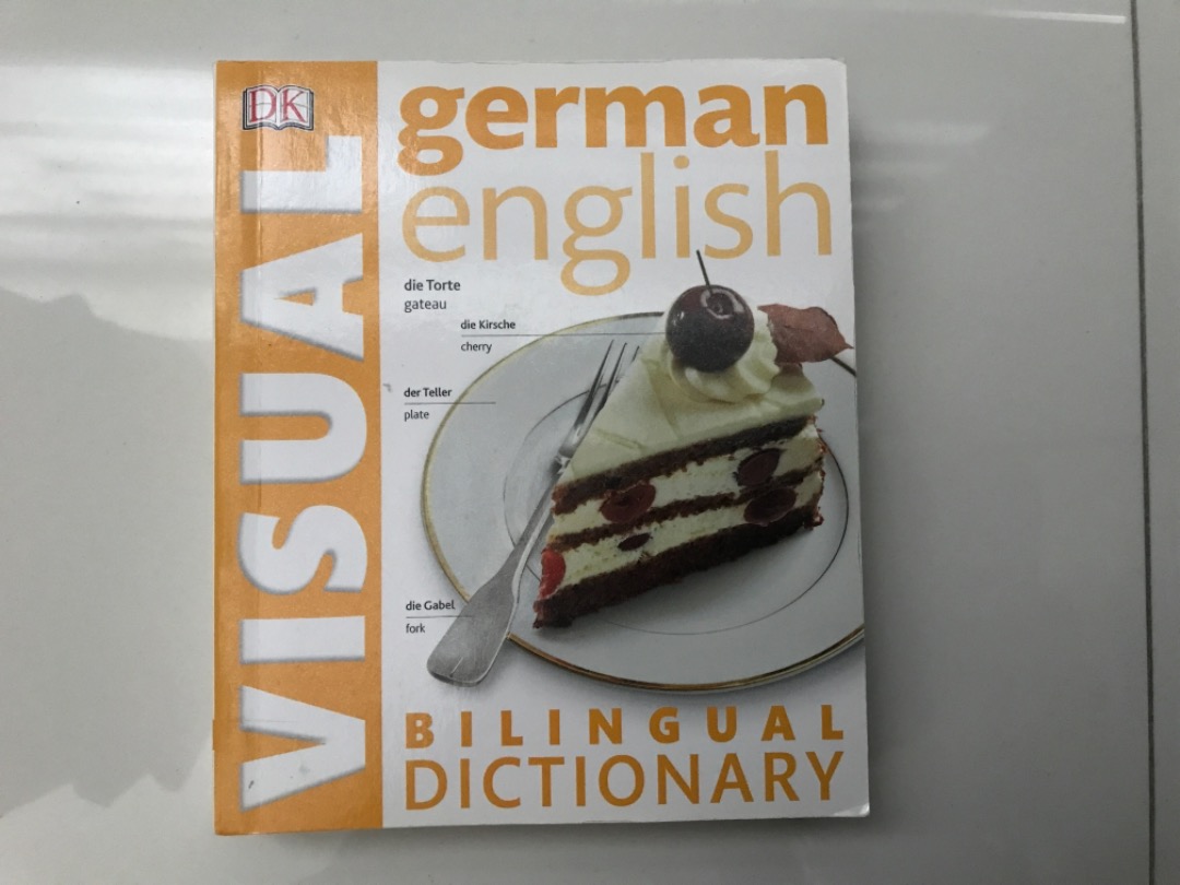 DK German English visual dictionary, Hobbies & Toys, Books & Magazines