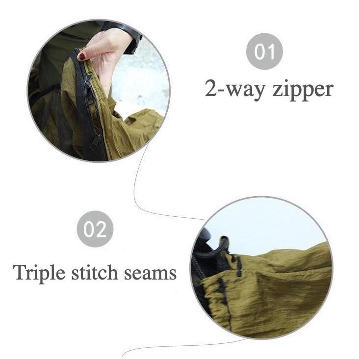 ** LAST 1 UNIT ** Double Hammock With Fly Tarp and Mosquito Netting For