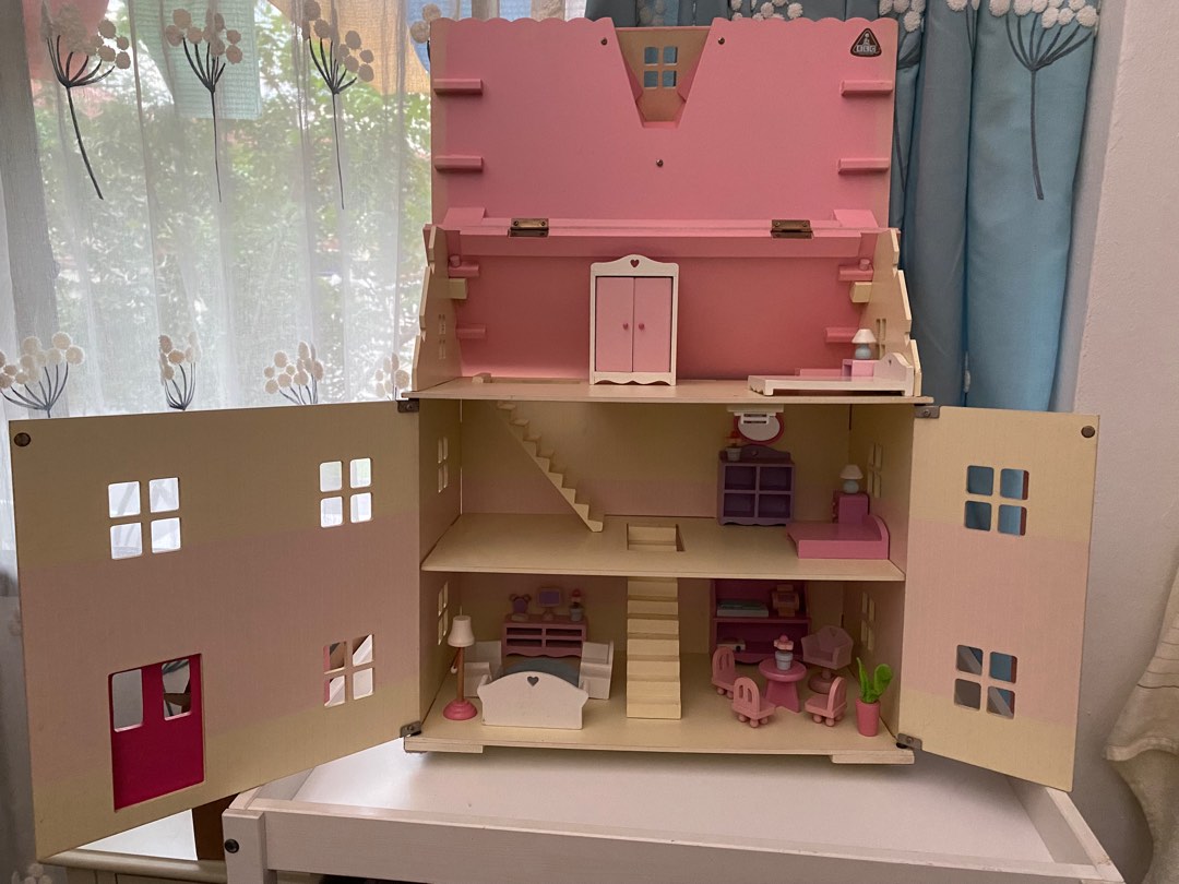 Elc large 2025 dolls house