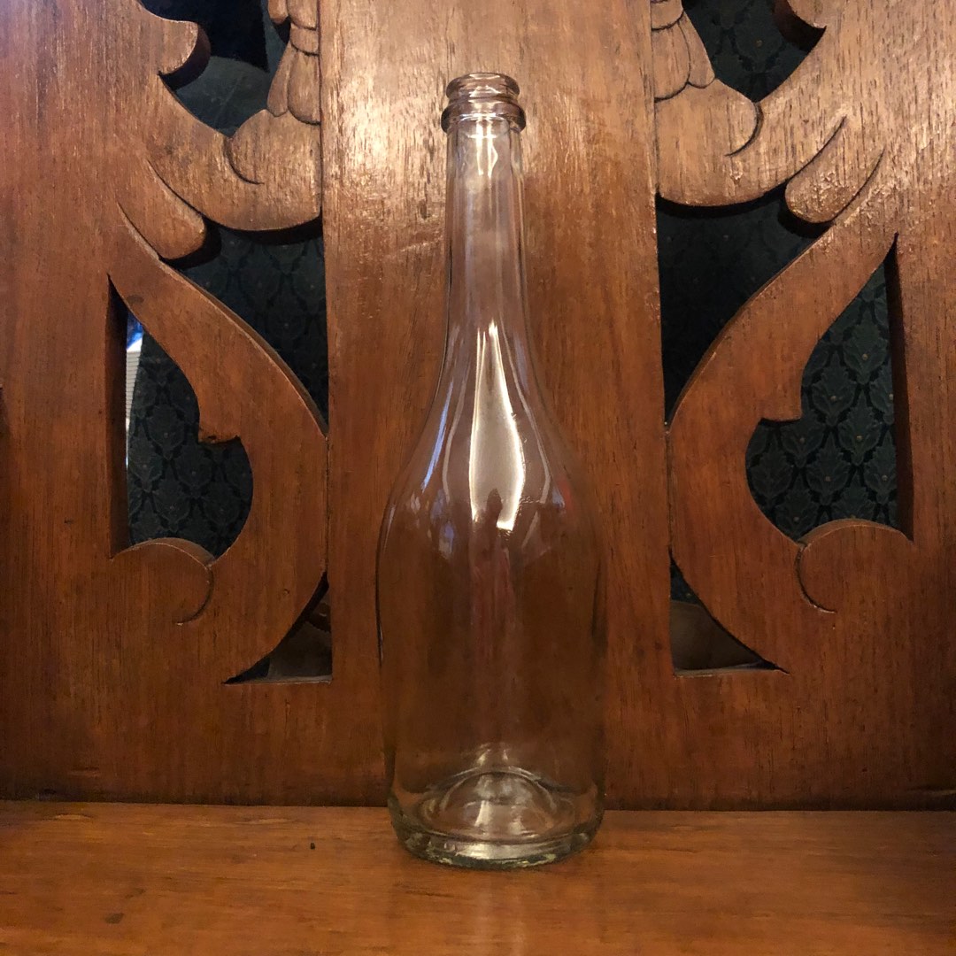 Empty Glass Bottle, Furniture & Home Living, Kitchenware & Tableware