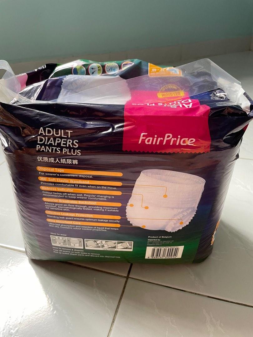 Fairprice Unisex Adult Diapers Pants Plus - M