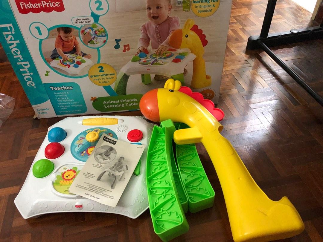 Animal friends learning store table