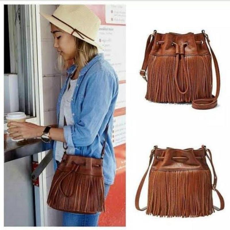 Fossil jules mini drawstring online