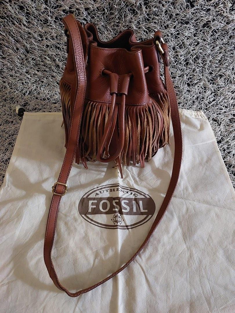 Fossil jules online mini drawstring