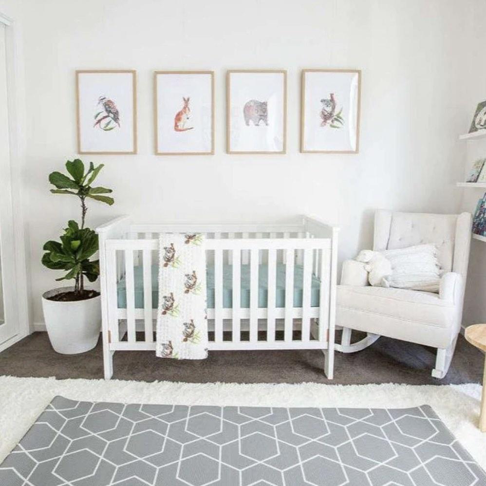 Freddy & Co. Reversible Playmat Roadtrip and Geo design, Babies & Kids