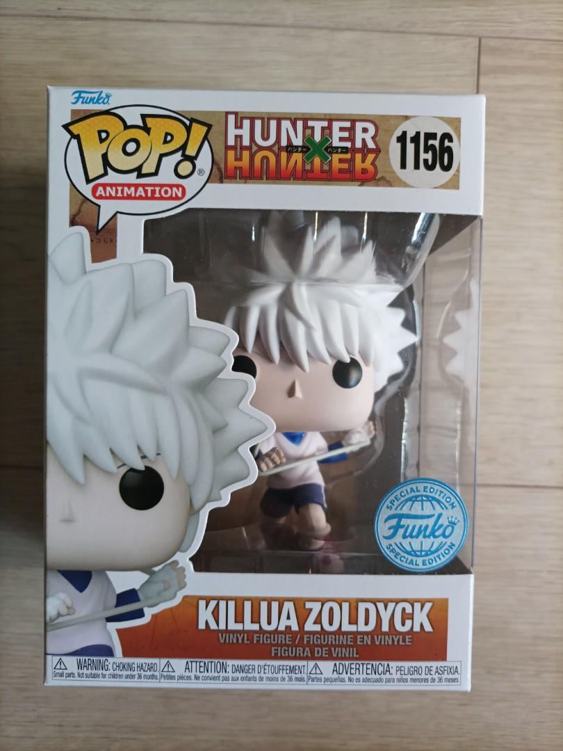 Funko Pop Animation Hunter X Hunter Killua Zoldyck with yoyo, Hobbies & Toys, Toys & Games on