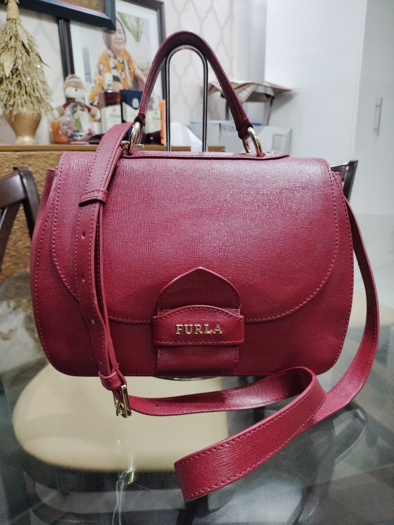 RUSH SALE!!! Furla Coral Top Handle Bag, Luxury, Bags & Wallets on ...