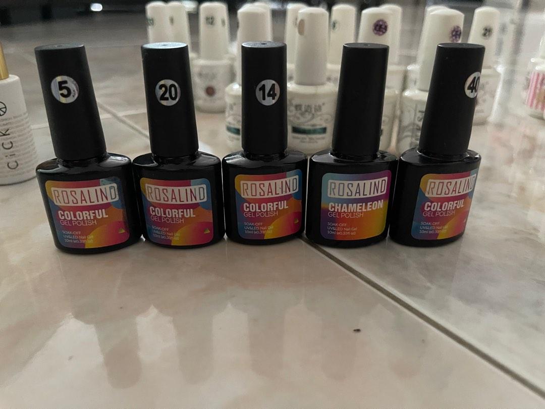 Gelish nail polishes (Multiple brands), Beauty & Personal Care, Hands