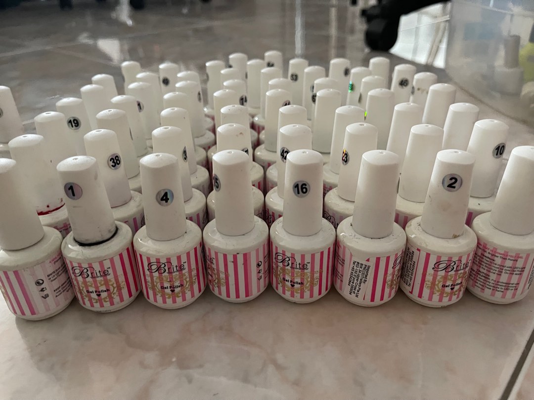 Gelish nail polishes (Multiple brands), Beauty & Personal Care, Hands